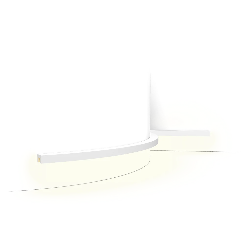 Молдинг с нижней подсветкой CX190 U-PROFILE FLEX